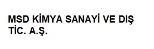 Msd Kimya Sanayi ve Dış Tic. A.Ş.